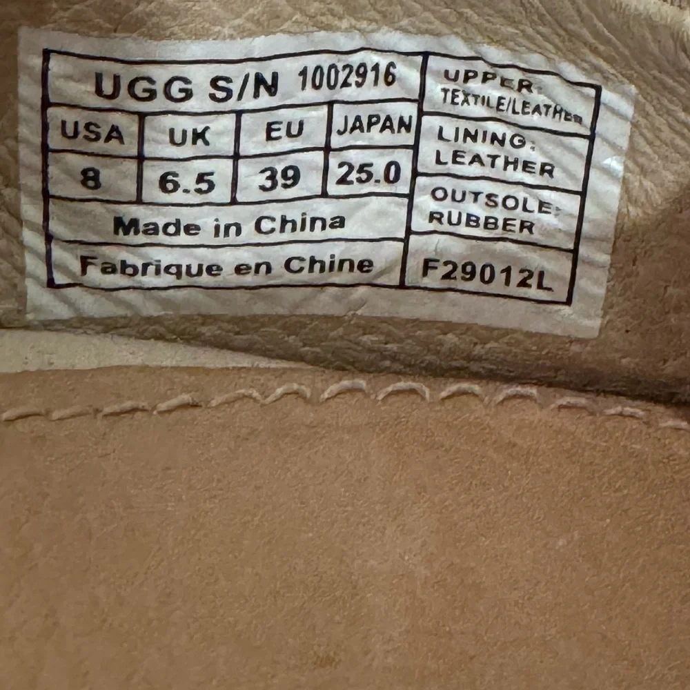 UGG Women's Metallic Lucianna Wedge Sandal Size‎ 8
